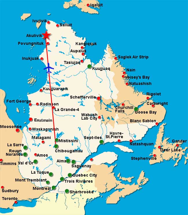 Akulivik Air Charter Directory